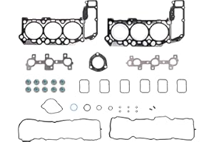 JAVOUKA Engine Head Gasket Set fits for Jeep Commander/Liberty/Grand Cherokee, fit for Dodge Nitro/Dakota/Durango, for Ram 1500, fit for Mitsubishi/Raider 3.7L 226CID V6 SOHC 2005-2012 OE#HS26229PT-1