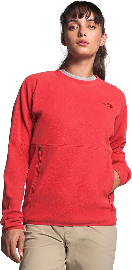 north face red jumper