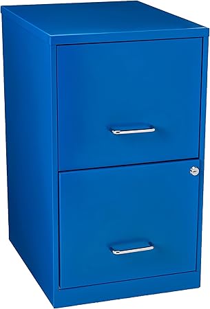 Amazon Com Hirsh Soho 2 Drawer File Cabinet In Blue Office