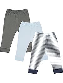 Luvable Friends Baby Cotton Tapered Ankle Pants