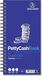 Challenge Duplicate Petty Cash Book Carbonless 200 Pages 1 Pack 280x141 mm view 2