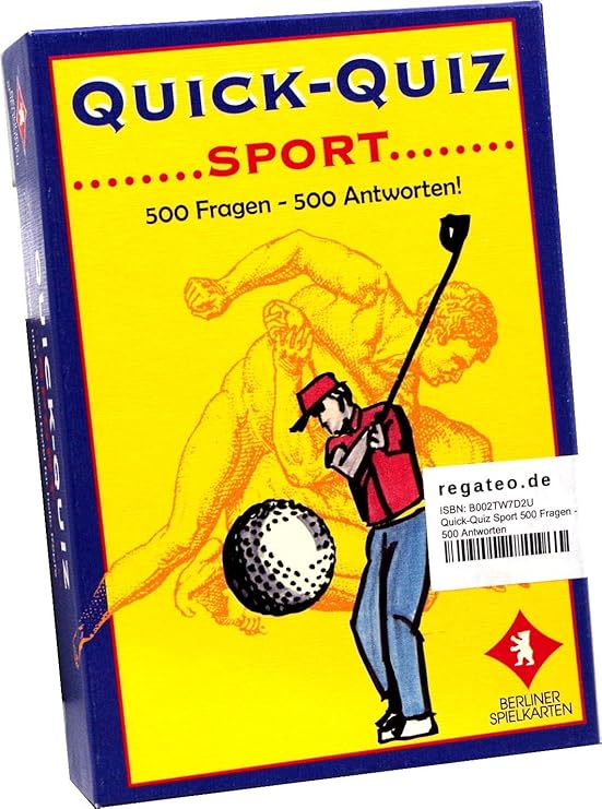 Quick-Quiz Sport 500 Fragen - 500 Antworten: Amazon.de: Spielzeug