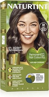 Naturtint Permanent Hair Colour Gel 5N Light Chestnut Brown 60ml + Mask 50ml