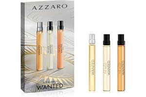 Azzaro The Most Wanted Men's Cologne Discovery Set - 3-Piece Fragrance Sample Kit Includes 3 Travel Size Sprays – The Most Wanted Eau de Parfum Intense, The Most Wanted Parfum, Wanted Eau de Parfum