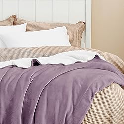 Bedsure Sherpa Fleece Blankets Queen Size for Bed