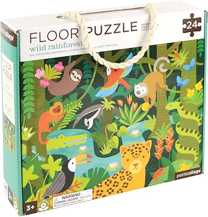 Wild Rainforest Floor Puzzle