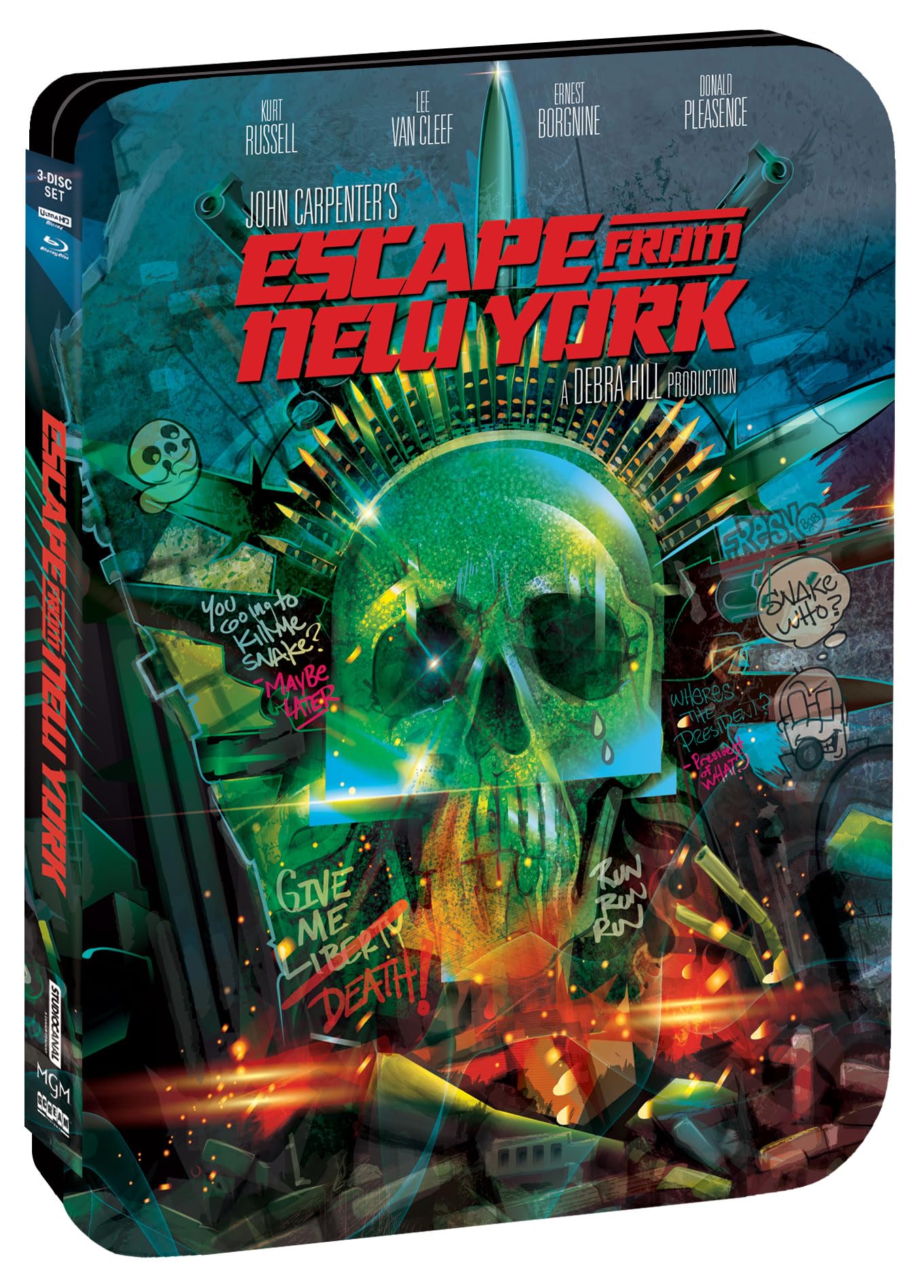 Escape from New York - Limited Edition Steelbook 4K Ultra HD + Blu-ray [4K UHD] Image