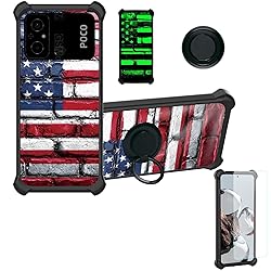 jioeuinly Case for Poco C55 Case Compatible with