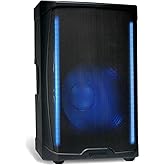 Gemini GD-L215PRO: 1300W Bluetooth DJ PA Speaker with LED Party Lights, 15” Woofer, 3-Channel Mixer & TWS Link – Powerful Sound for DJs, Parties & Events