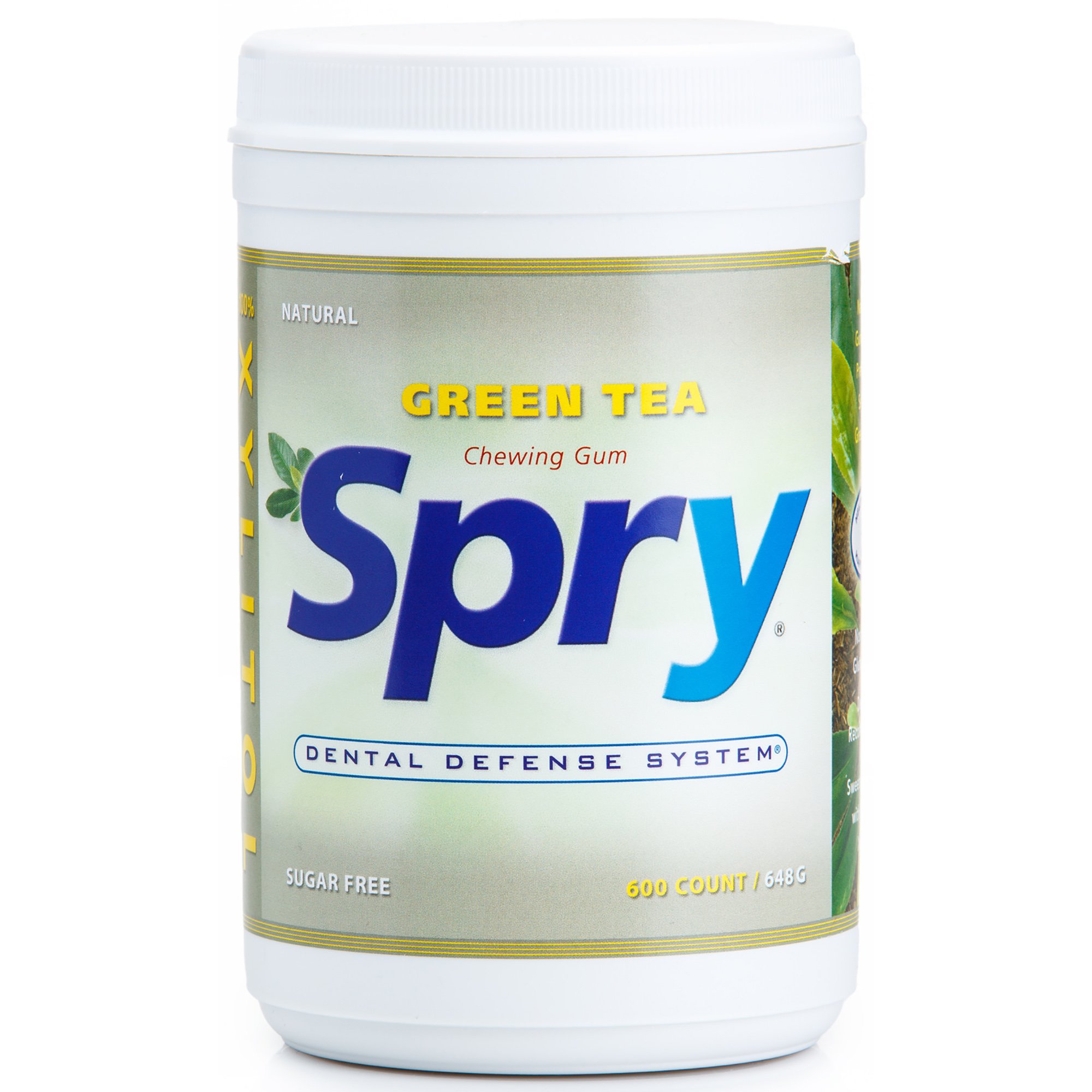 Spry Xylitol Gum, Fresh Fruit, 600 Pieces Great Tasting