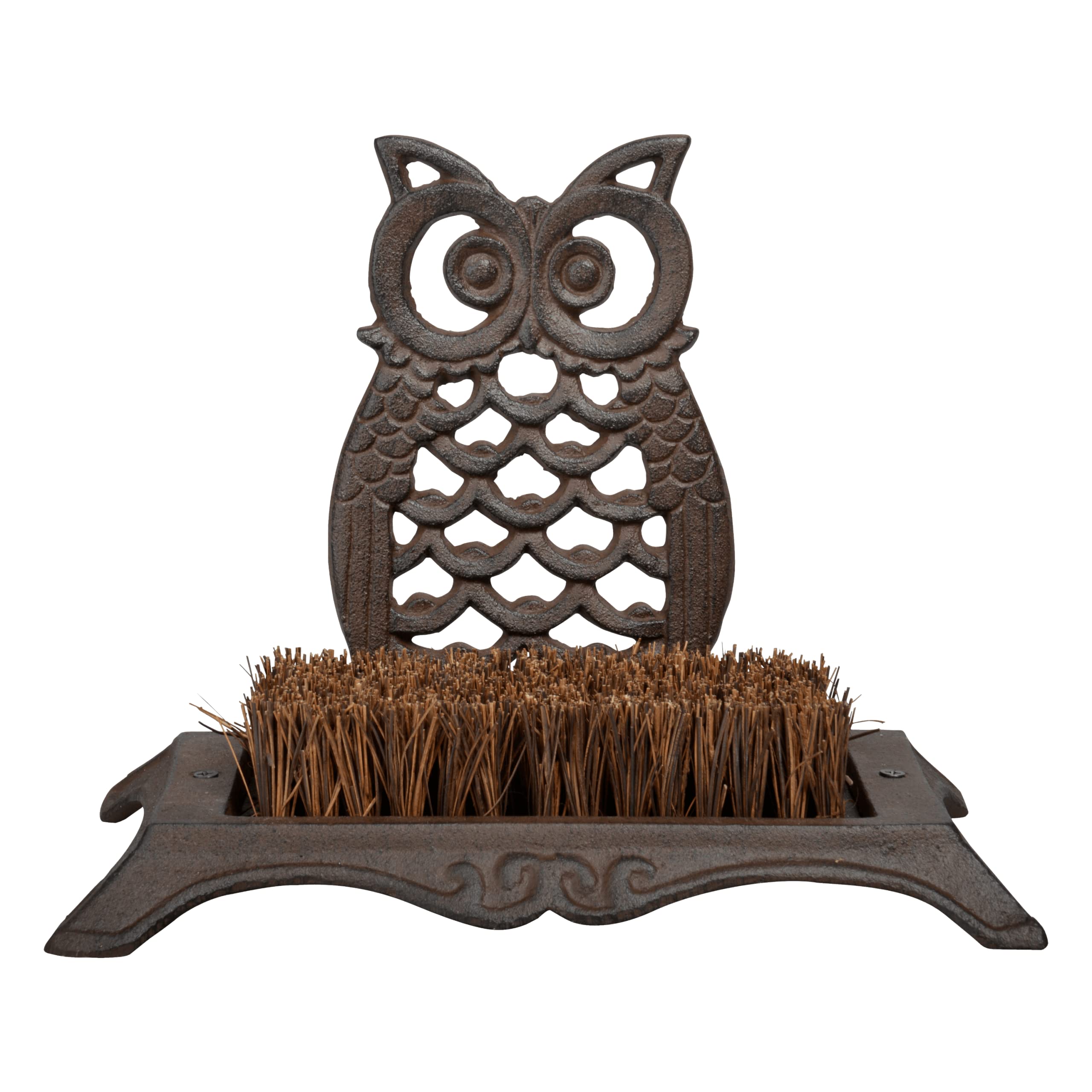Cast Iron Owl Boot Brush