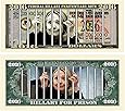 Limited Edition Hillary For Prison 2016 Dollar Bill Highly Collectible Novelty - Funny for Democrats or Republicans - Give the Gift of Laughter- Funniest Political Gift of 2016