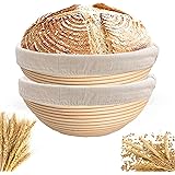 Bread Banneton Proofing Basket 9inch: Round Sourdough Proofing Basket for Artisan Bread Making for Professional and Home Bake