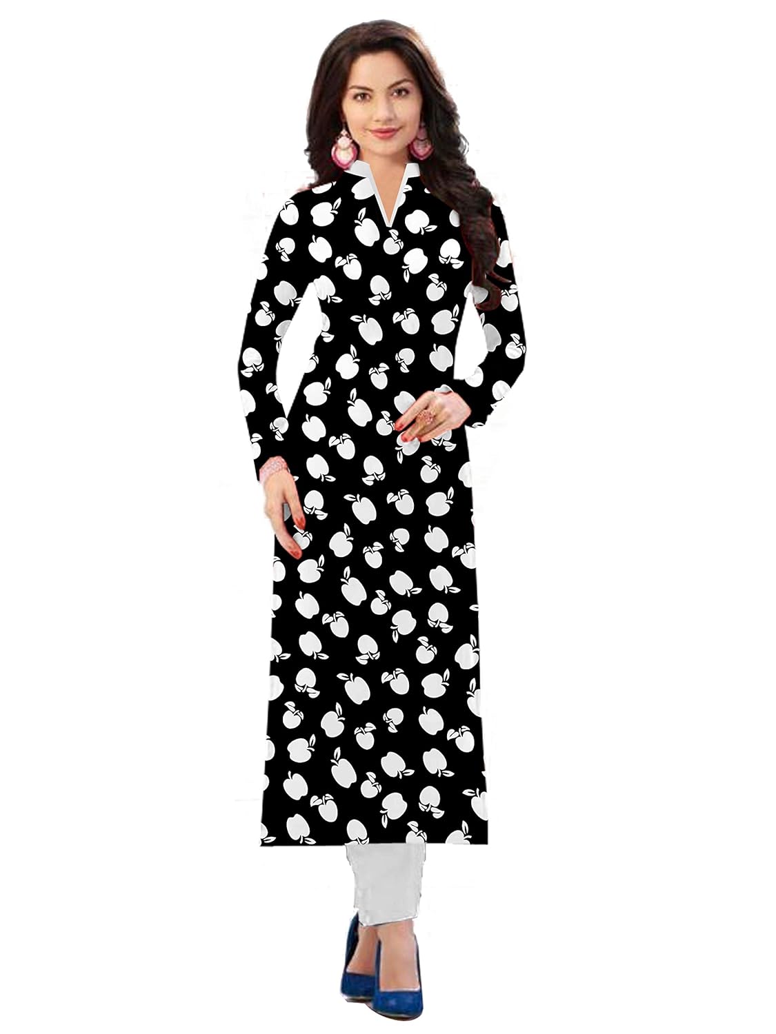 pramukh fashion women's cotton semi-stitched kurti(1029.1024.1025_multicolour_free size)