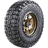 Kenda Klever M/T2 KR629 Mud Terrain LT255/75R17 111/108Q C Light Truck Tire | Light Truck Mud Terrain All Season Traction 111/108Q Rated C (6 Ply) Radial Construction Black Sidewall Tire
