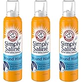 Arm & Hammer Simply Saline Wound Wash 7.4 Ounce - 3 Pack