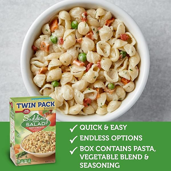 BETTY CROCKER SUDDENLY PASTA SALAD, 15 OZ