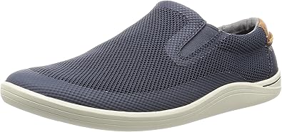 Clarks Mapped Step - Zapatillas de Tela para Hombre Azul Azul ...