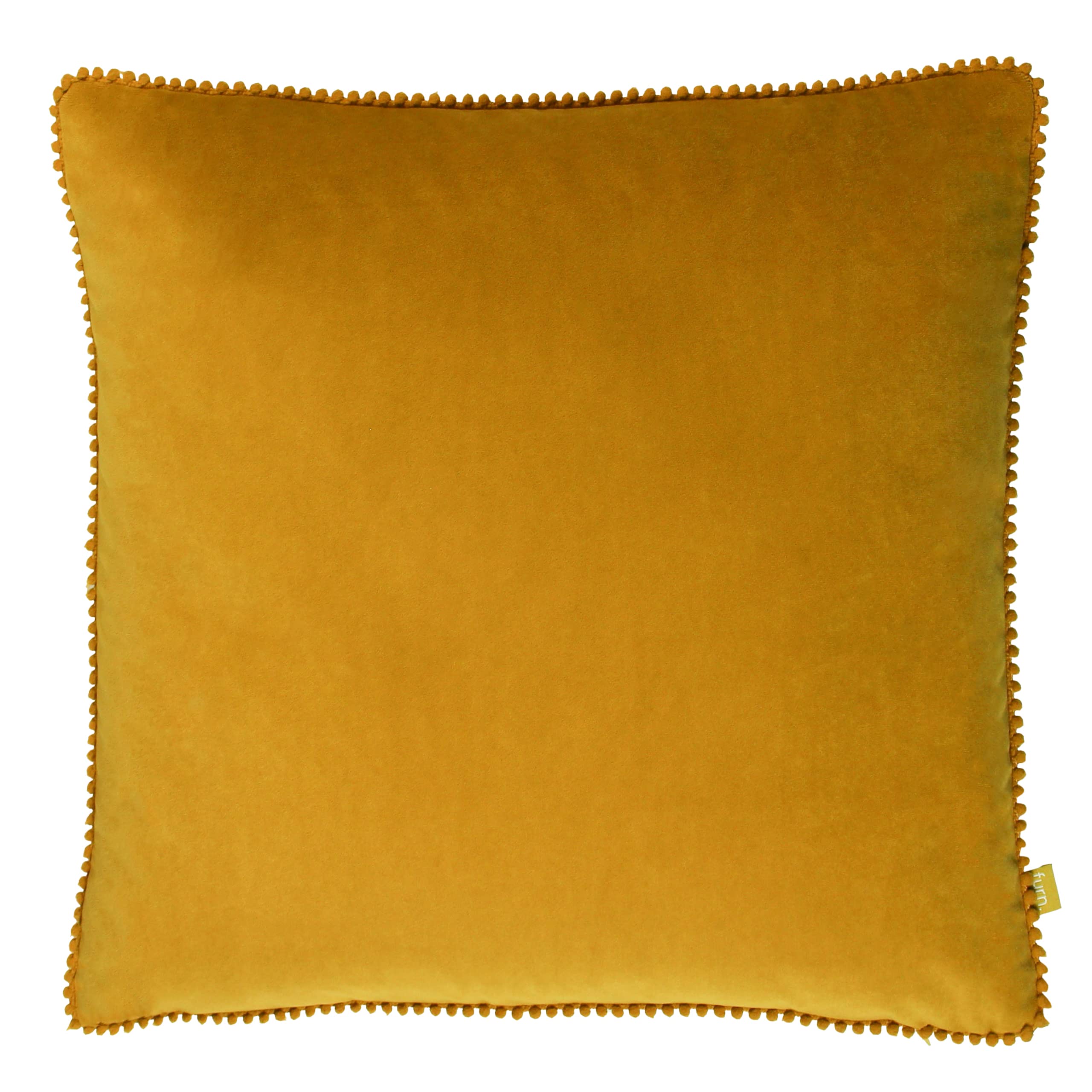 furn. Cosmo Feather Filled Cushion, Ochre, 45 x 45cm