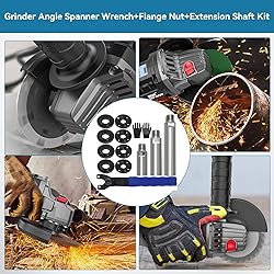 Angle Grinder Extension Shaft Rod,14pcs Angle