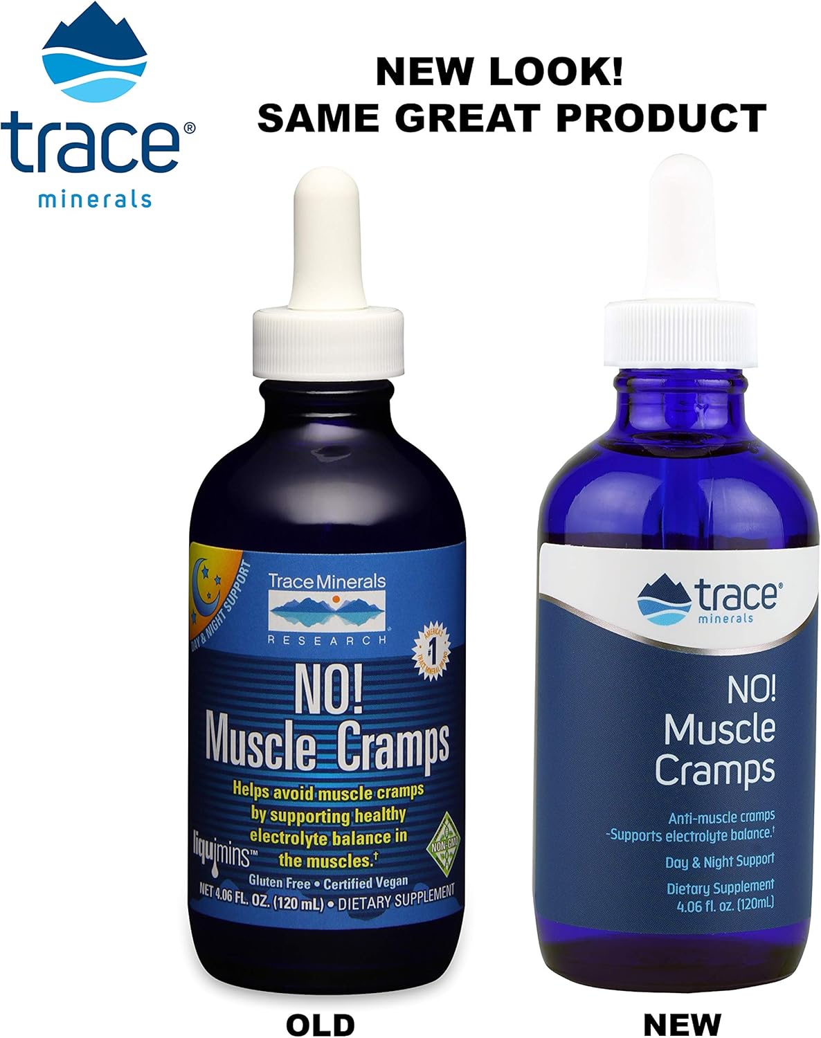 Trace Minerals Liquid No! Muscle Cramps Supplement, 4.06 Ounce: Health & Personal Care