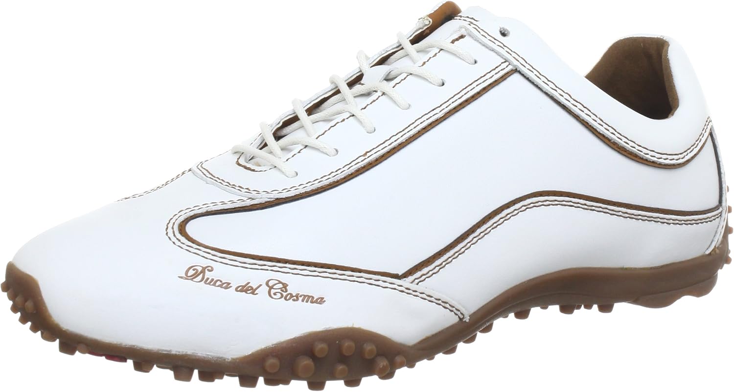 Duca del Cosma Neromare Evolution Golf Shoes Mens White Weiß (weiß