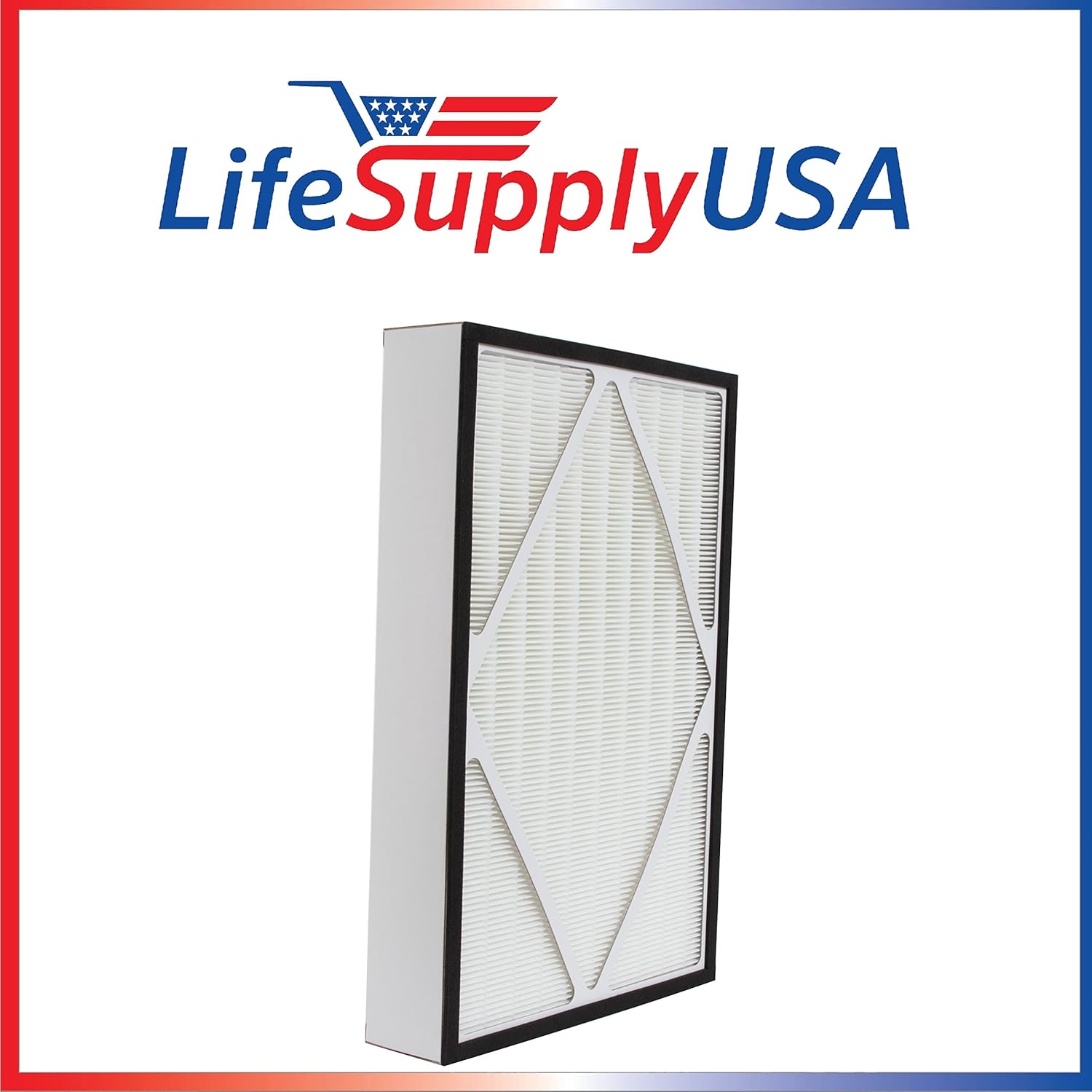 LifeSupplyUSA True HEPA Replacement Filter Fits Hamilton Beach 04913, 04162, and 04163