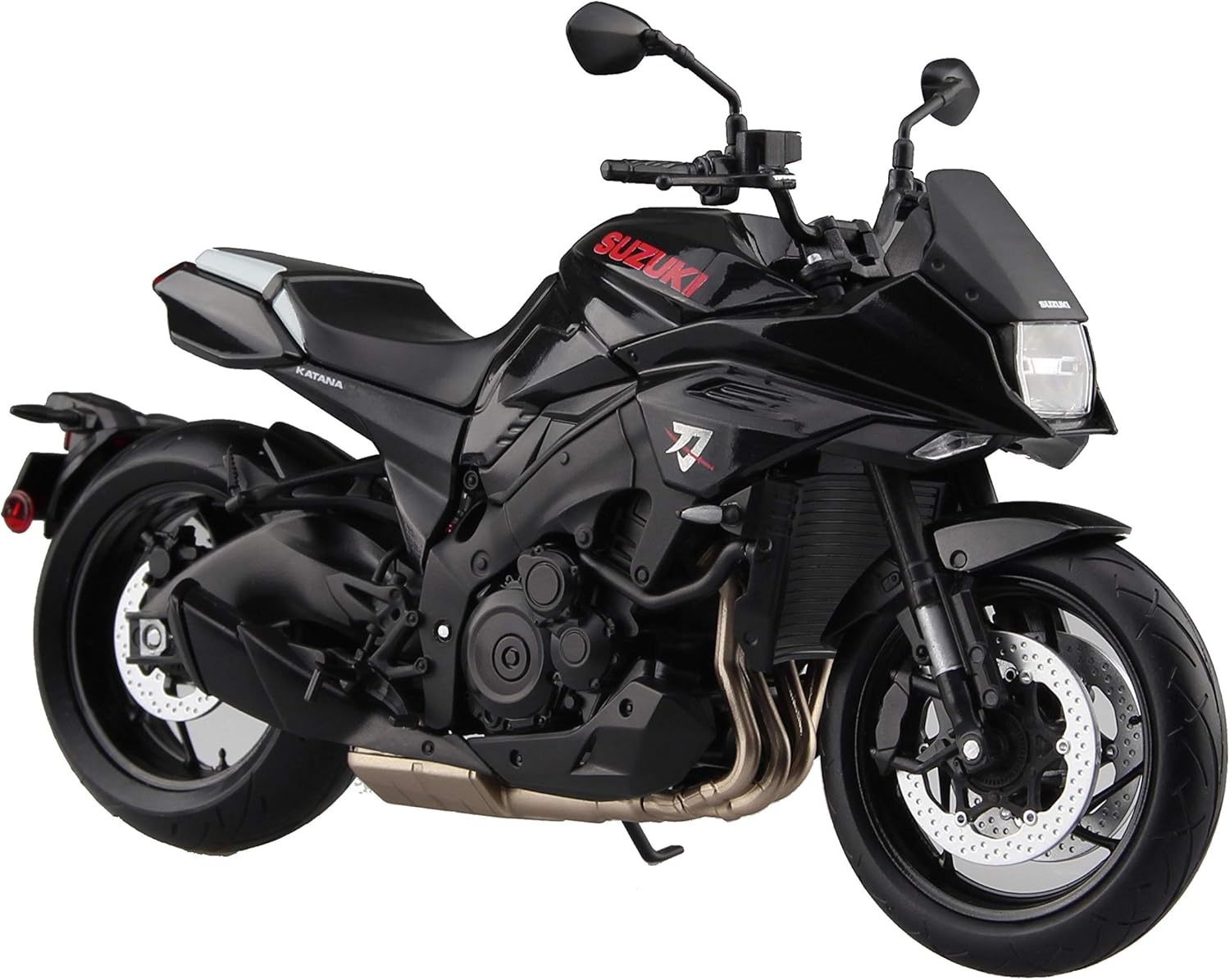 Amazon スカイネット 1 12 完成品バイク スズキ Gsx S1000s Katana グラススパークルブラック プラモデル 通販