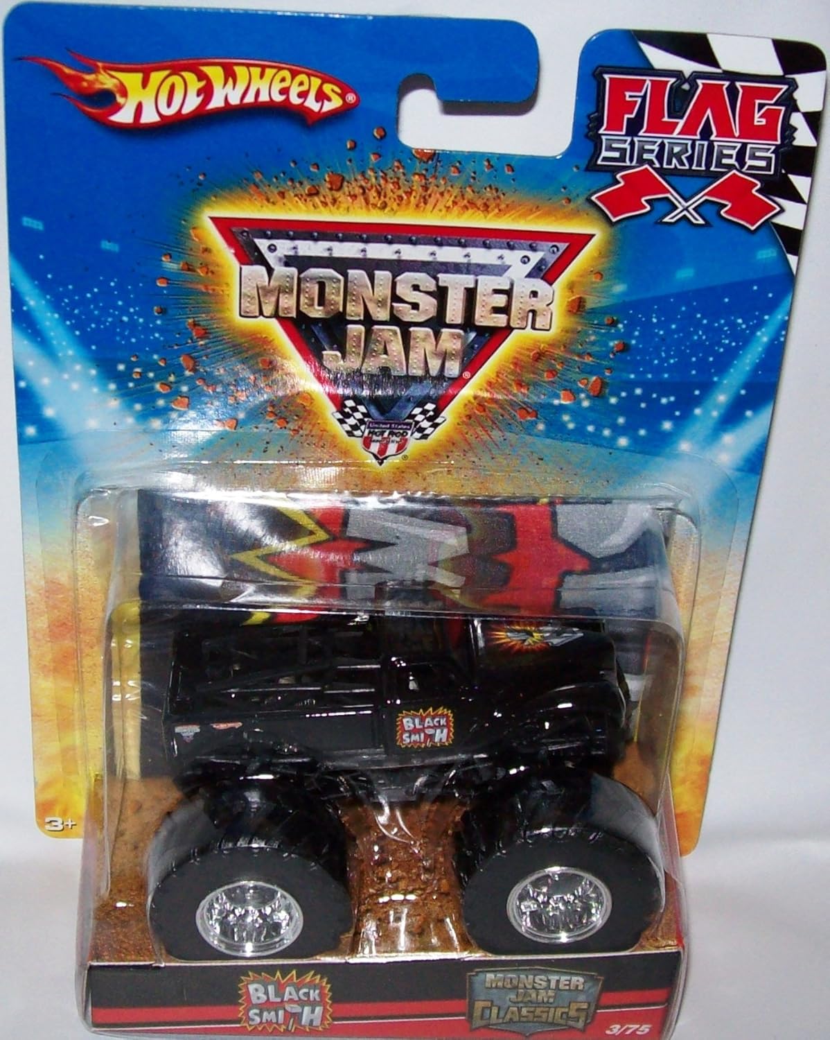 black monster truck toy