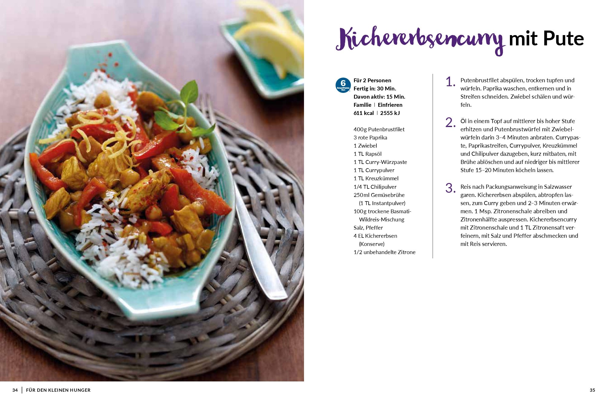 [- Weight Watchers - Endlich Feierabend! Leichte Rezepte unter 30 Minuten -]