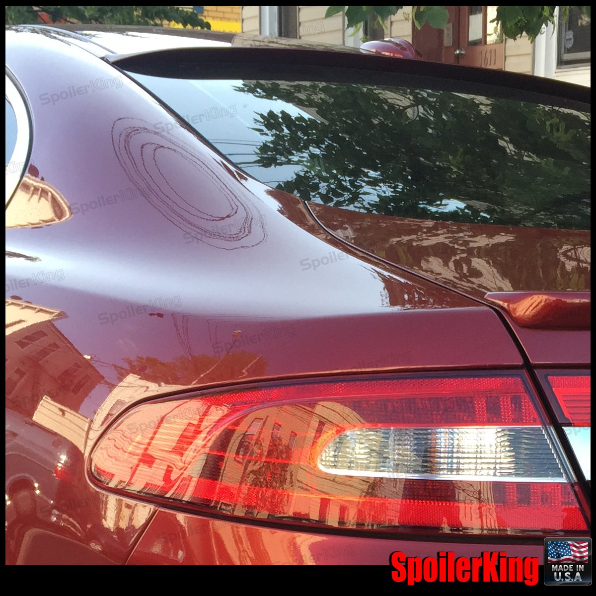 Jaguar XF Rear Window Roof Spoiler (700814235772) Amazon.co.uk Car