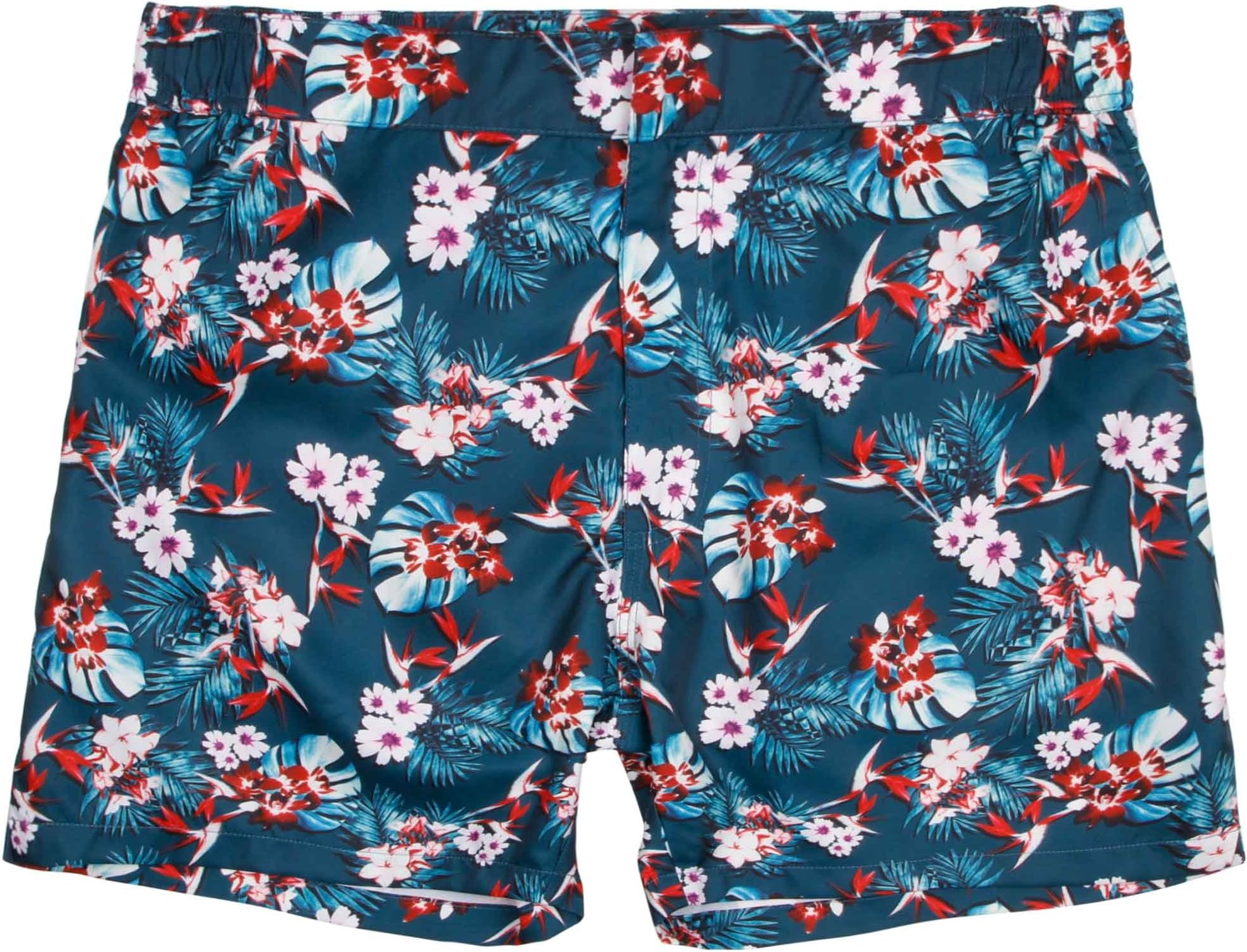 Mosmann Mens Tailored Swim Shorts - TUVALU (NEW) (Medium)