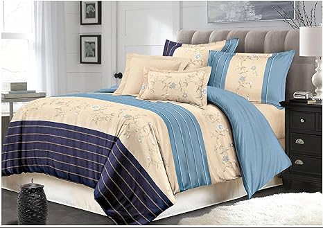 Buy Glace Cotton Comforter Set 4 Piece Combo Set Of Double