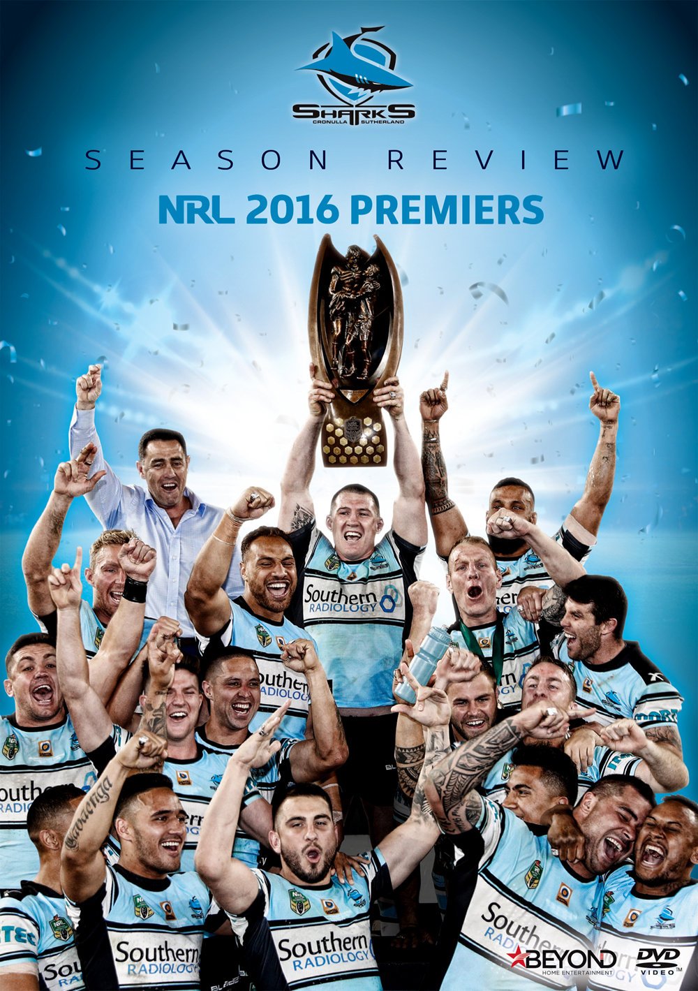 NRL Premiers 2016 Season Review Sharks Cronulla Sutherland | NON-USA Format | PAL | Region 4 Import - Australia