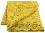 mimixiong Baby Blanket for Toddler Bed Crib or Stroller Knitted for Boy and Girls (Ginger)