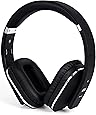 Over Ear Bluetooth Wireless Headphones - August EP650 - Enjoy Bass Rich Sound and Optimum Comfort from this Wireless Over Ear Headset with NFC and aptX - [Black]