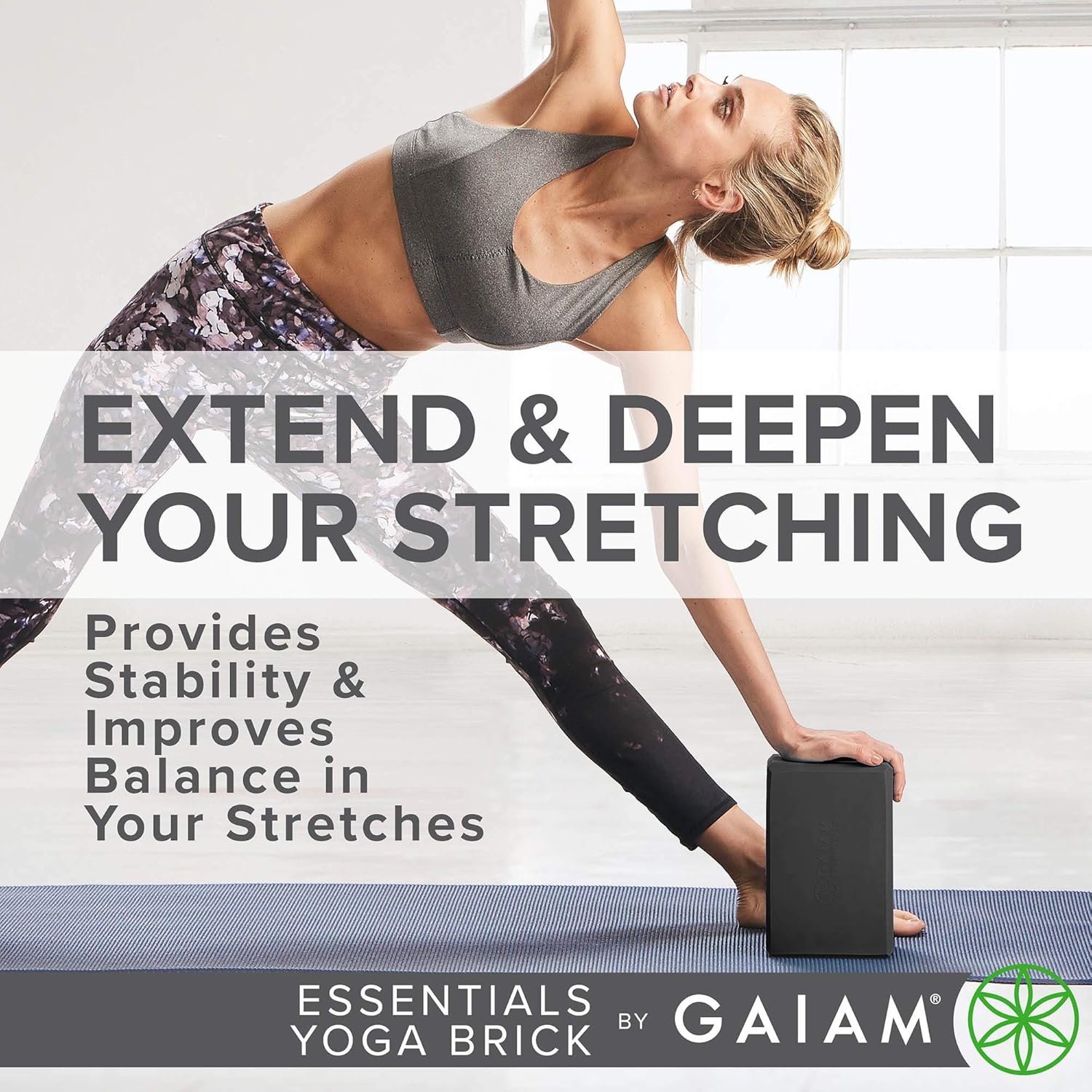 gaiam yoga brick