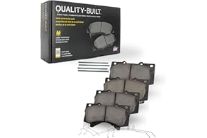 QUALITY-BUILT Black Series Ceramic Rear Brake Pads 1003-1848C Compatible with 2016-2021 Hyundai Tucson; 2017-2022 Kia Sportage