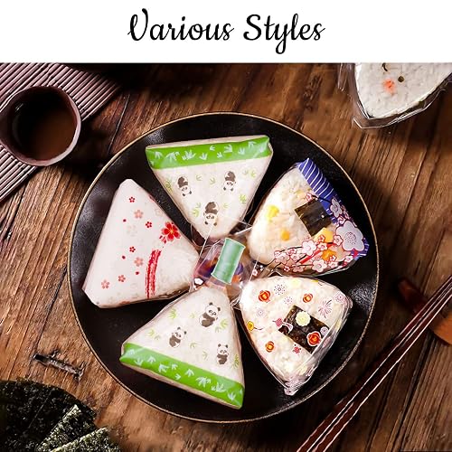 Musubi Wrapper Musubi Wrappers Luxylei 50pcs Disposable Onigiri Plastic Wrapper ...