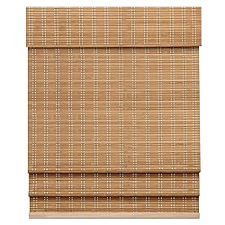 LazBlinds Cordless Bamboo Roman Shades, Light