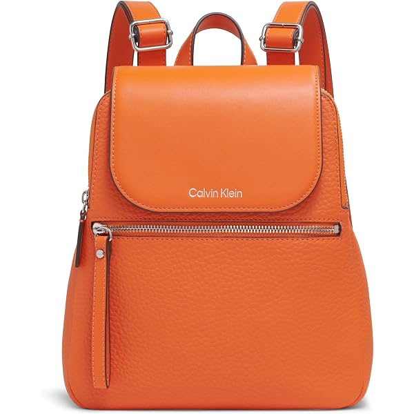 1537 Cotton Utility Mini Backpack Purse, Orange Bell Pepper - Recycled Vera Bradley Women main image 2