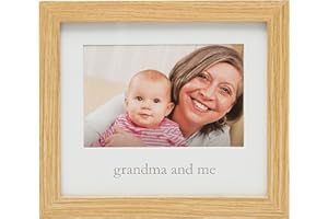 Kate & Milo Grandma & Me Frame, Grandparent Keepsake Baby Frame, Gender-Neutral Nursery Décor Wall Art