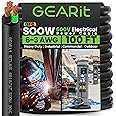 GearIT 6/3 6 AWG Portable Power Cable (100 Feet - 3 Conductor) SOOW 600V 6 Gauge Electric Wire for Motor Leads, Portable Lights, Battery Chargers, Stage Lights and Machinery -100ft Electrical Cord
