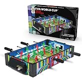 EastPoint Mini Foosball Table, LED Playfield, 2 Foosballs, Soccer Game | Fits on Most Tables &amp; Counters, Integrated Slide Scoring, Quick Ball Return, Tabletop Games, Soccer Gifts for Boys 8-12