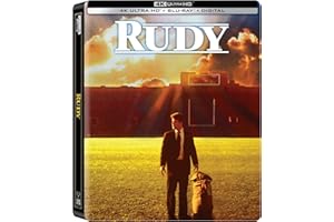 Rudy 30th Anniversary SteelBook (4K Ultra HD + Blu-ray + Digital) - 4K + Blu-ray + Digital
