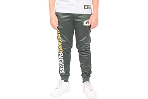 Ultra Game Youth NFL Official High Performance Moisture Wicking Fleece Jogger Sweatpants