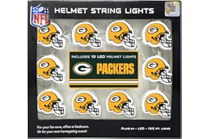 Party Animal NFL Green Bay Packers LED Helmet String Lights