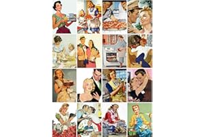 PAPER MOON MEDIA Retro 50's Ads Collage Sheet 101 for Scrapbooking, ATC Cards, Altered Art Scrapbooking, Decoupage, Labels