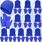 Twistover 24 Pcs Kids Hats and Gloves Sets Winter Knit Beanie Hat Gloves Bulk Warm Unisex Cap for Boy Child Girl Cold Weather