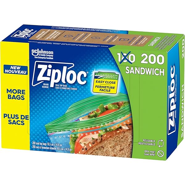 Sacs Hermétiques De Stockage Alimentaire - Sacs De Congélation - Sacs À Sandwich - Réutilisables